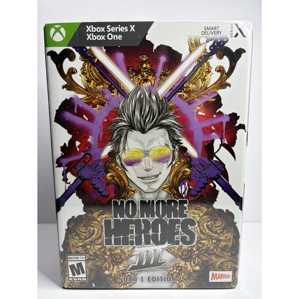 No More Heroes 3 III Day 1 Edition‎ Xbox Series X Xbox One XSEED New
